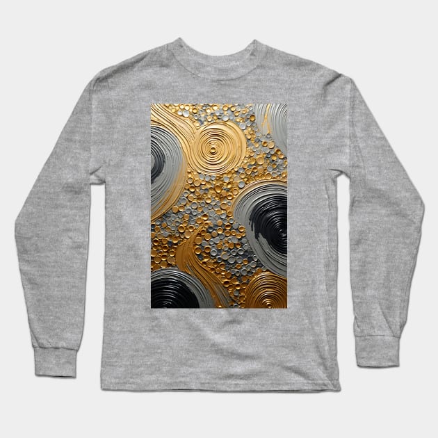 Shapes of Gold ! Long Sleeve T-Shirt by UmagineArts